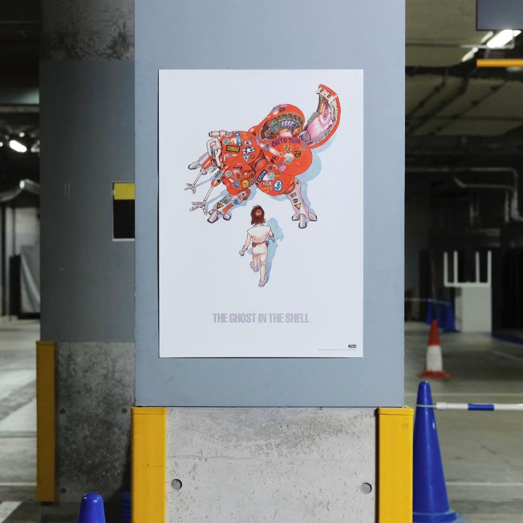 士郎正宗の世界展 大友克洋 攻殻機動隊 Tシャツ XXL ポスター ポストカード