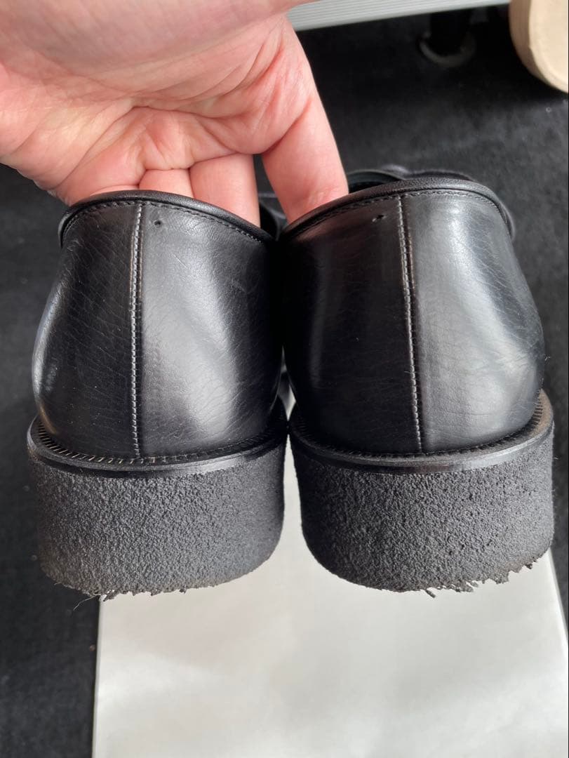 PADRONE レザーシューズ 黒 41 日本製