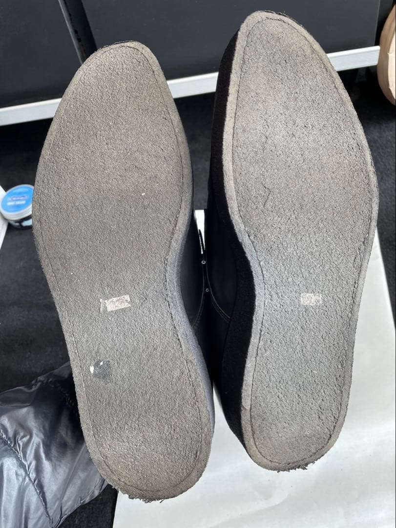 PADRONE レザーシューズ 黒 41 日本製