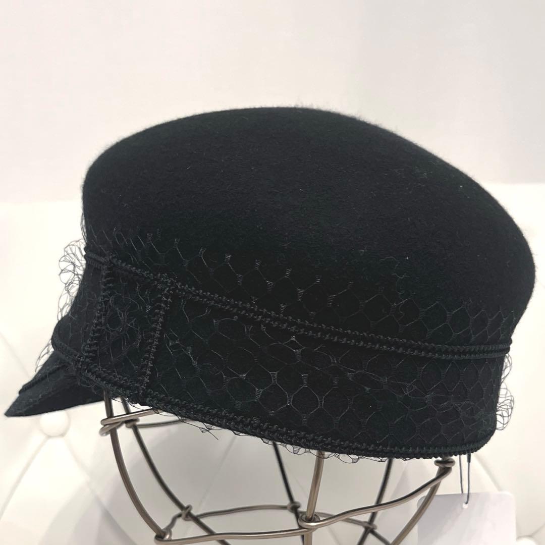 CA4LA 可愛すぎるカシラベールキャスケット　ブラック　新品未使用　完売品