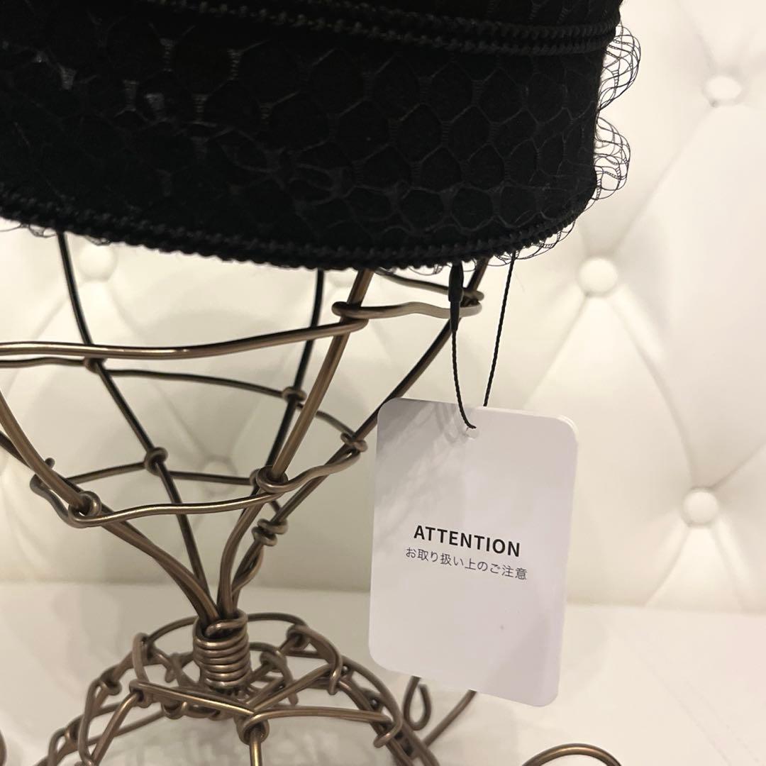 CA4LA 可愛すぎるカシラベールキャスケット　ブラック　新品未使用　完売品