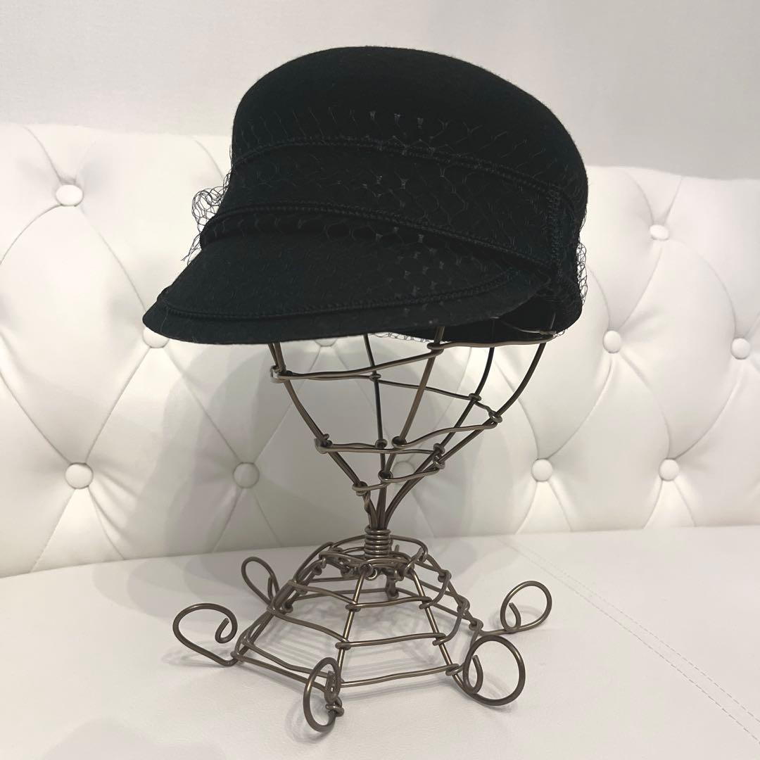 CA4LA 可愛すぎるカシラベールキャスケット　ブラック　新品未使用　完売品