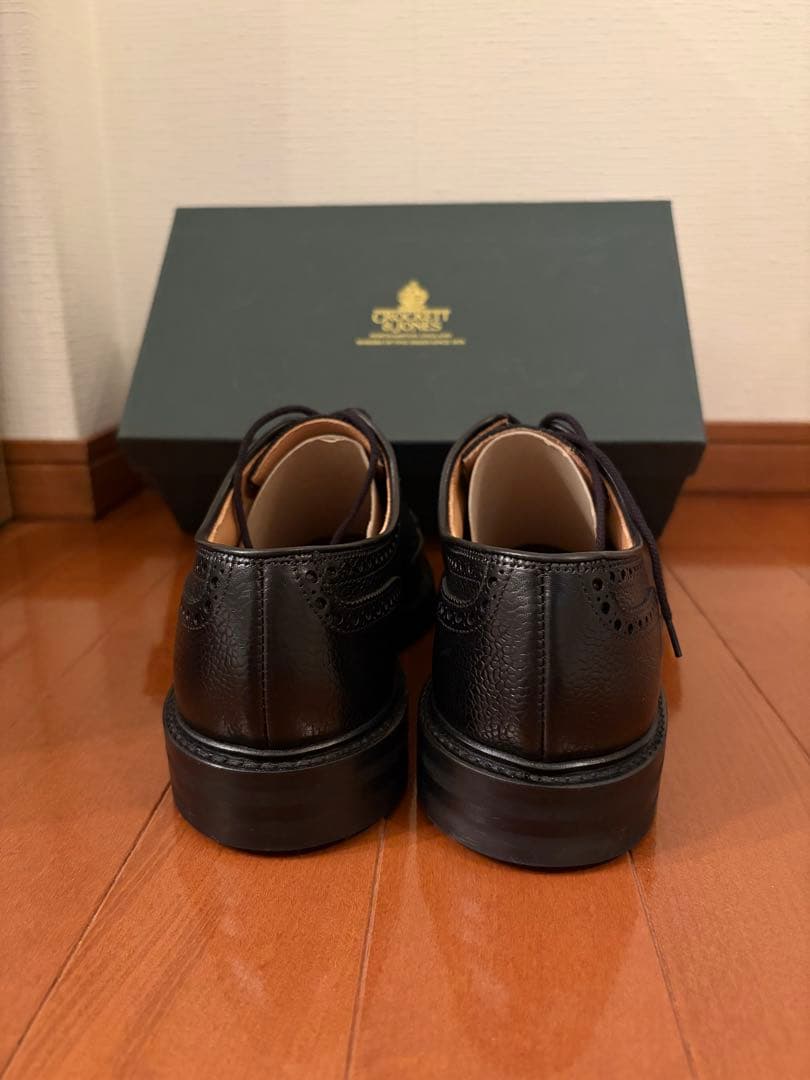 24h限定！新品Crockett & Jones Pembroke 2 黒 6E