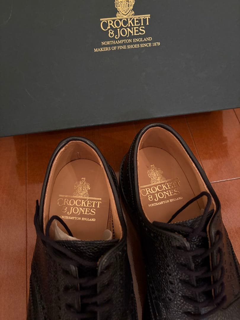 24h限定！新品Crockett & Jones Pembroke 2 黒 6E