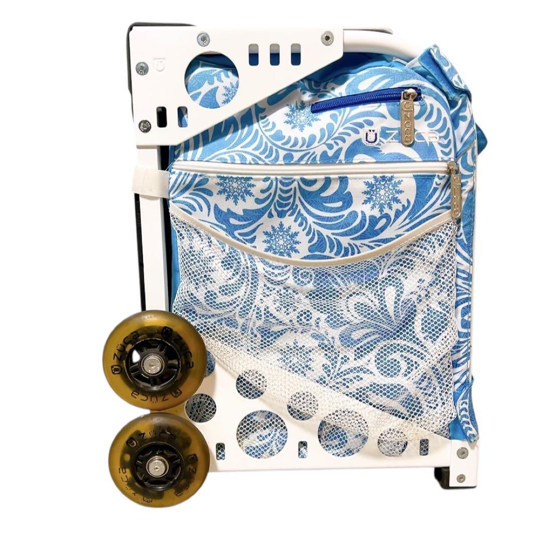 ZUCA ズーカ 座れる キャリーバッグ ホワイトフレーム 女性 女の子向け