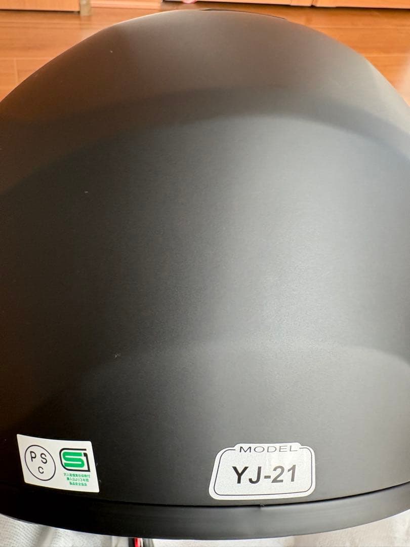 ZENITH YJ-21 フルフェイスヘルメット セミフラットブラック　L