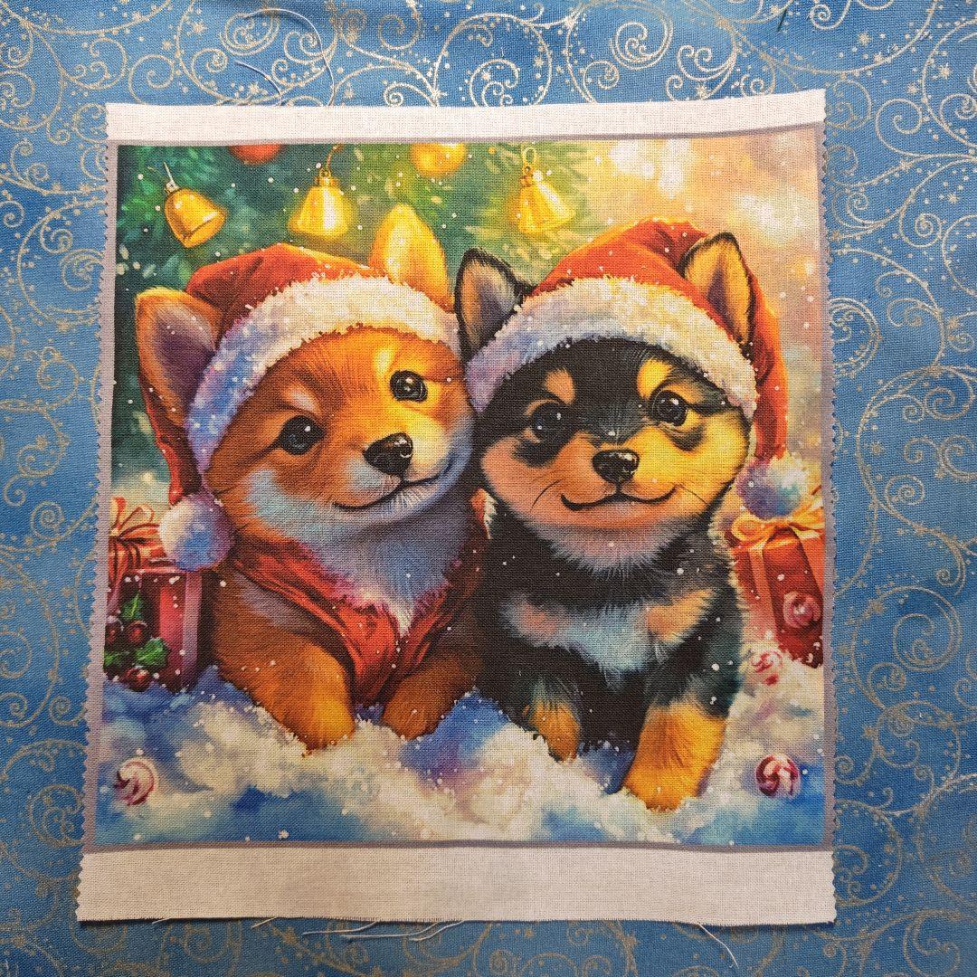 ご確認用　No1 モグモグ　ハンカチ5枚　パネル8枚　柴犬柄