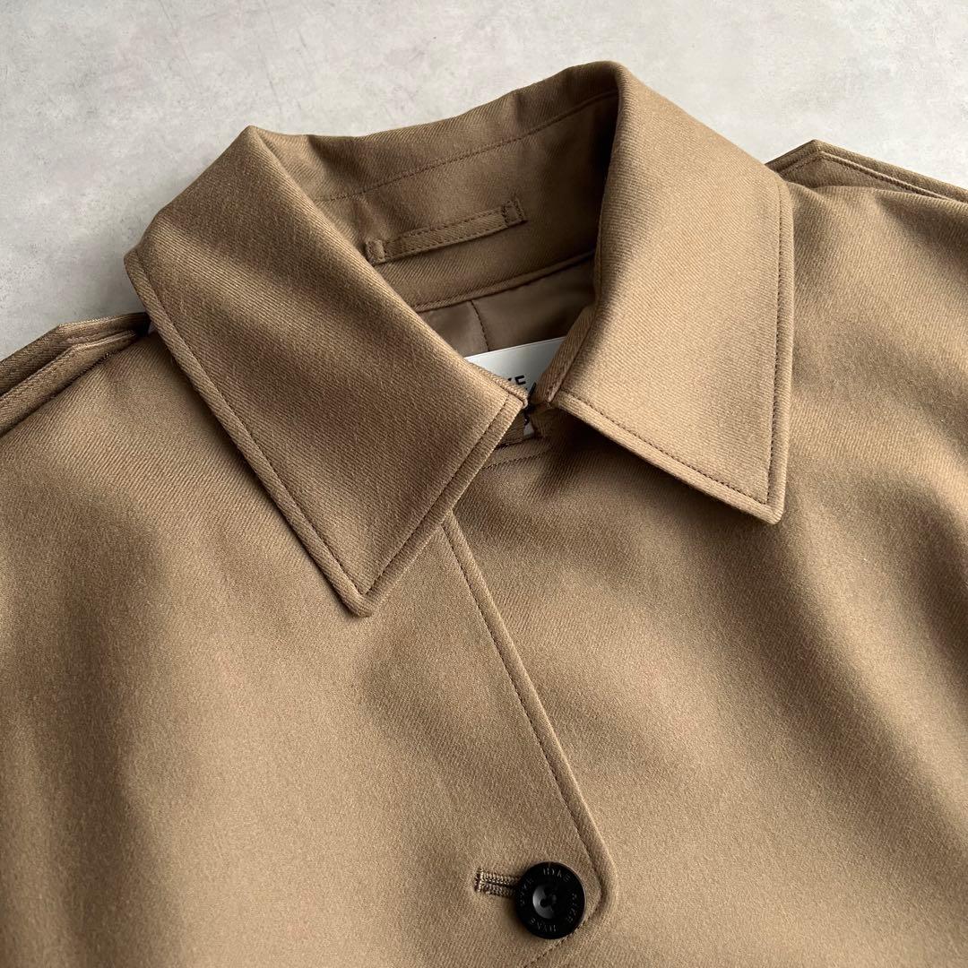 b*様 HYKE ハイク　FLANNEL TRENCH COAT ウールトレンチ