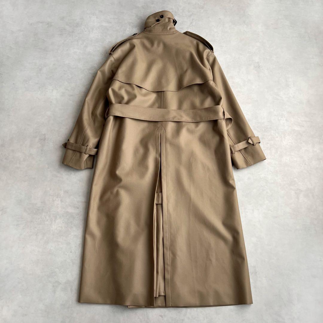 b*様 HYKE ハイク　FLANNEL TRENCH COAT ウールトレンチ