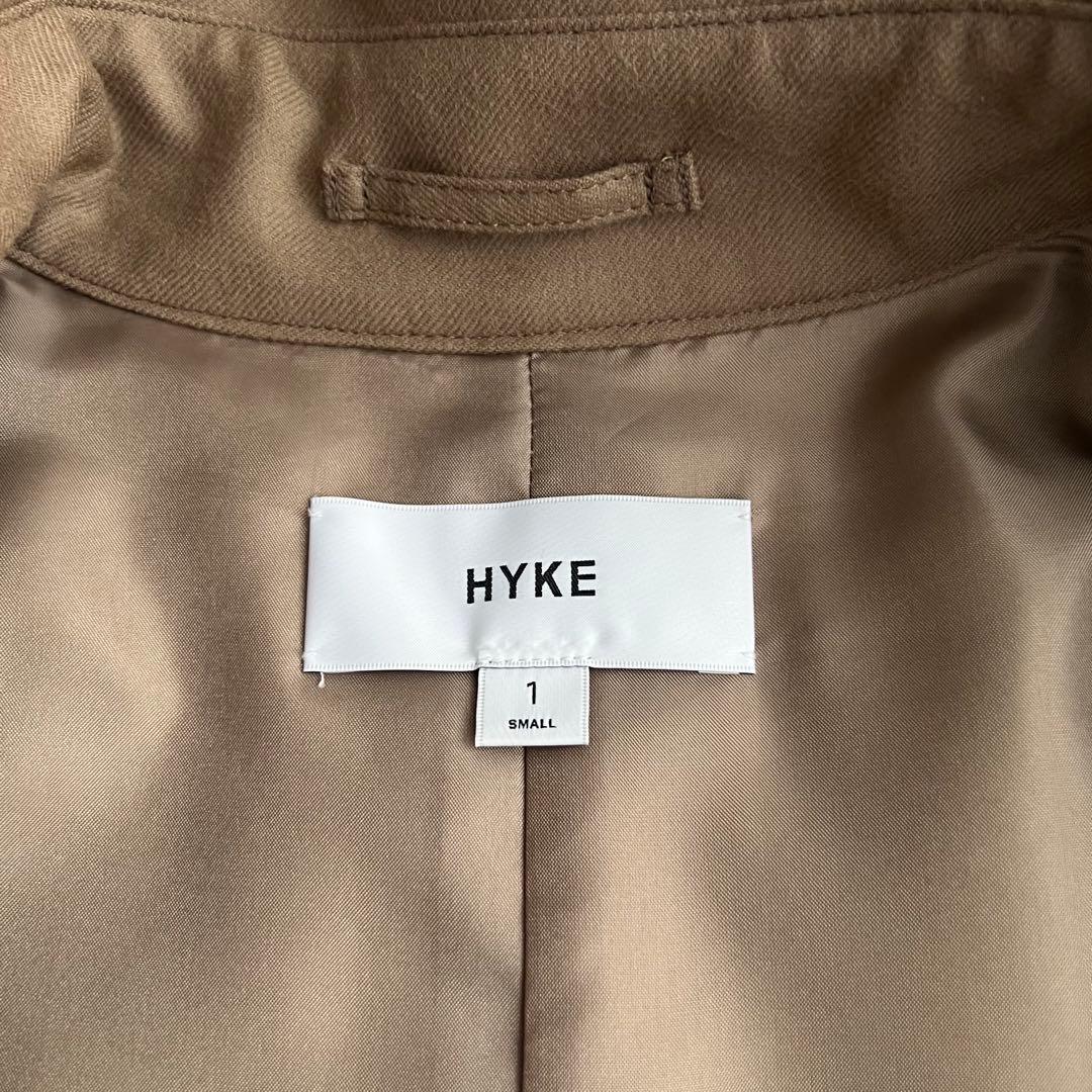 b*様 HYKE ハイク　FLANNEL TRENCH COAT ウールトレンチ