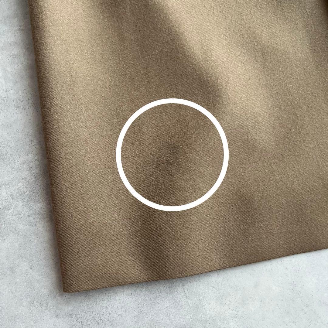 b*様 HYKE ハイク　FLANNEL TRENCH COAT ウールトレンチ