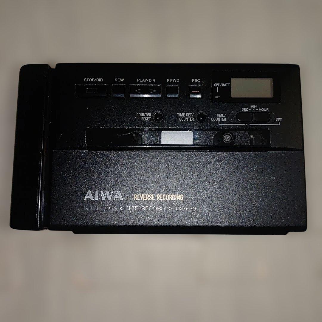 d*2様 AIWA カセットプレーヤー HS-F50 ジャンク品