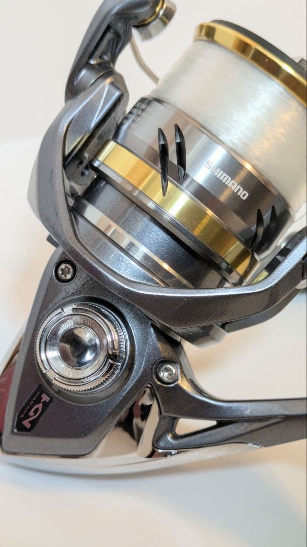 極美品　シマノ リール 　17　アルテグラ C3000　ナイロンライン(2号)付