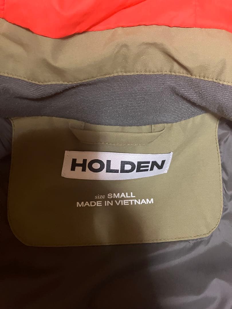 【美品】HOLDEN ホールデン　スノーウェアジャケット オリーブ