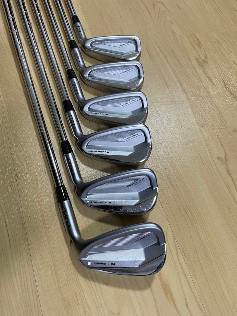 【中古美品】PING ブループリントS（6本セット／5〜PW）