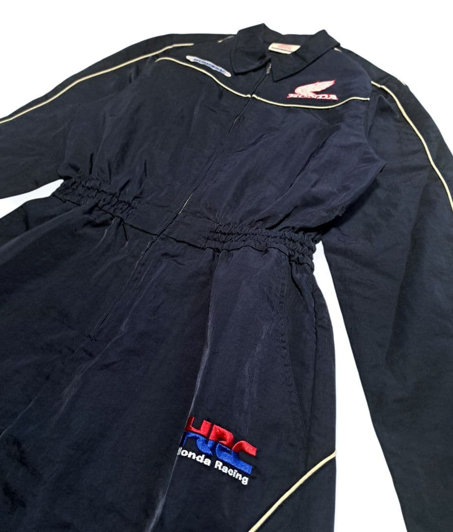美品【Moussy × HONDA】 ジャンプスーツ サイズ2　ネイビー　紺