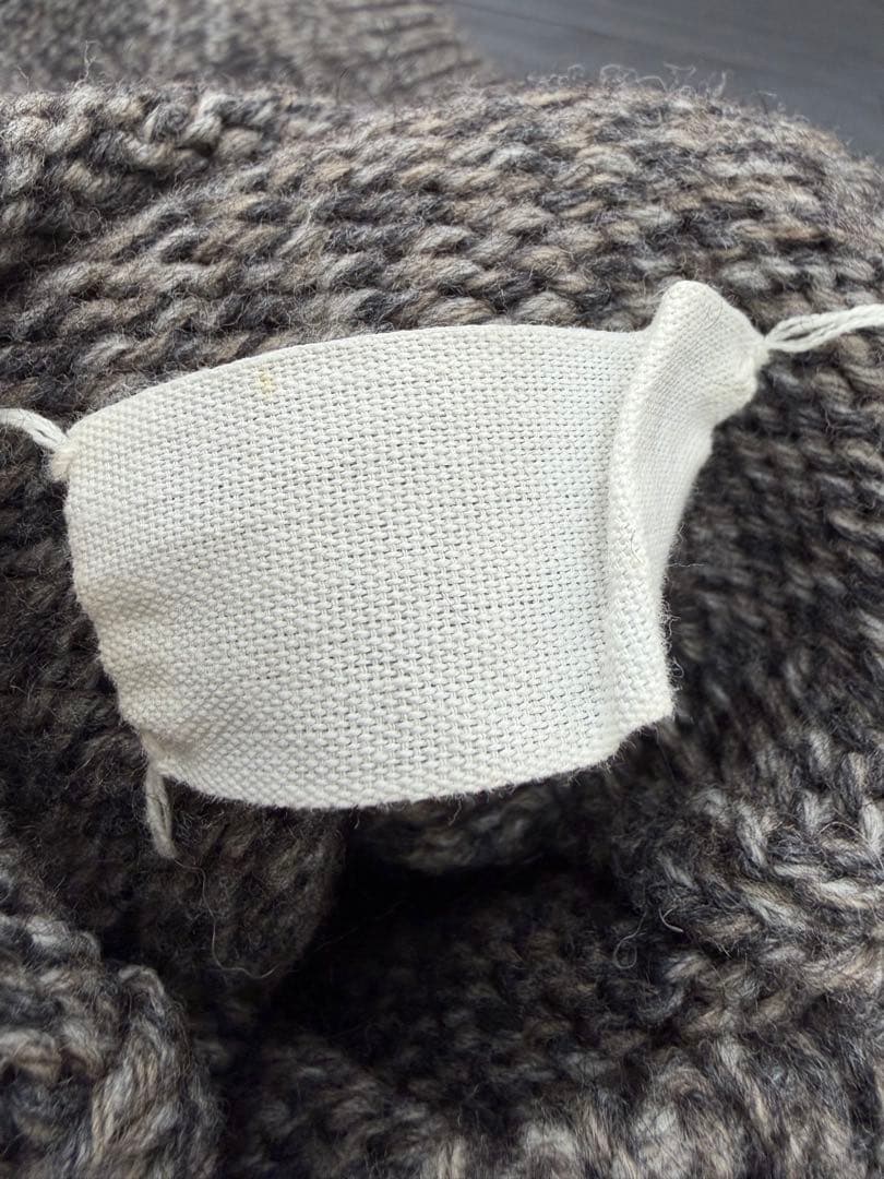 メゾンマルジェラ ハイネックニットワンピース ヴィンテージ