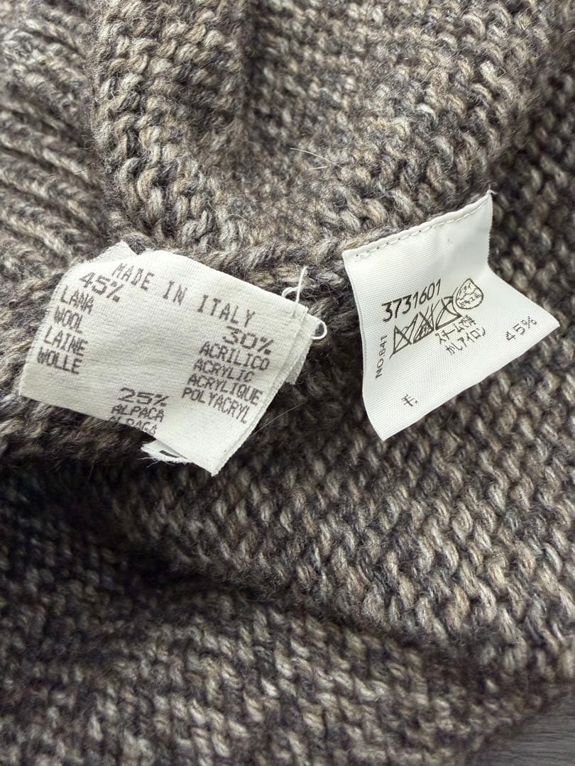 メゾンマルジェラ ハイネックニットワンピース ヴィンテージ