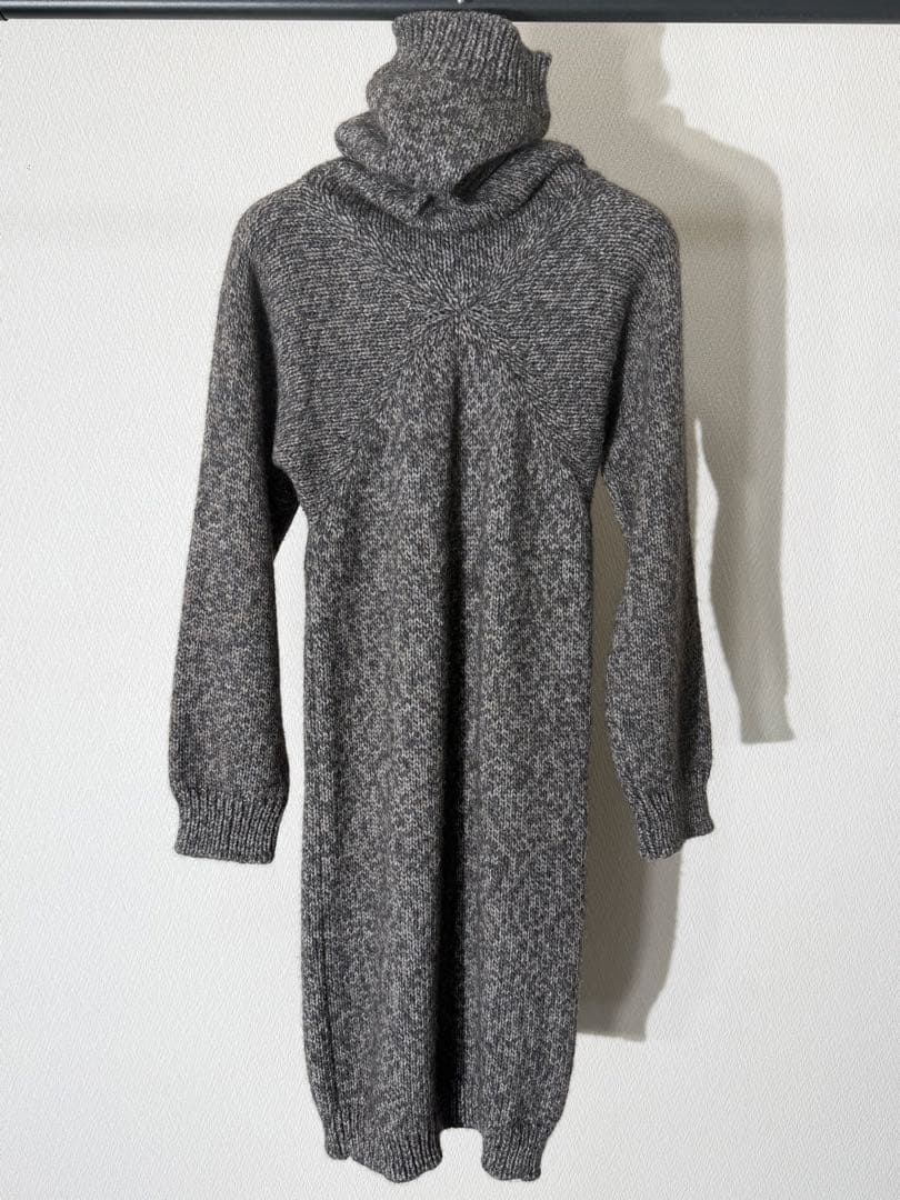 メゾンマルジェラ ハイネックニットワンピース ヴィンテージ