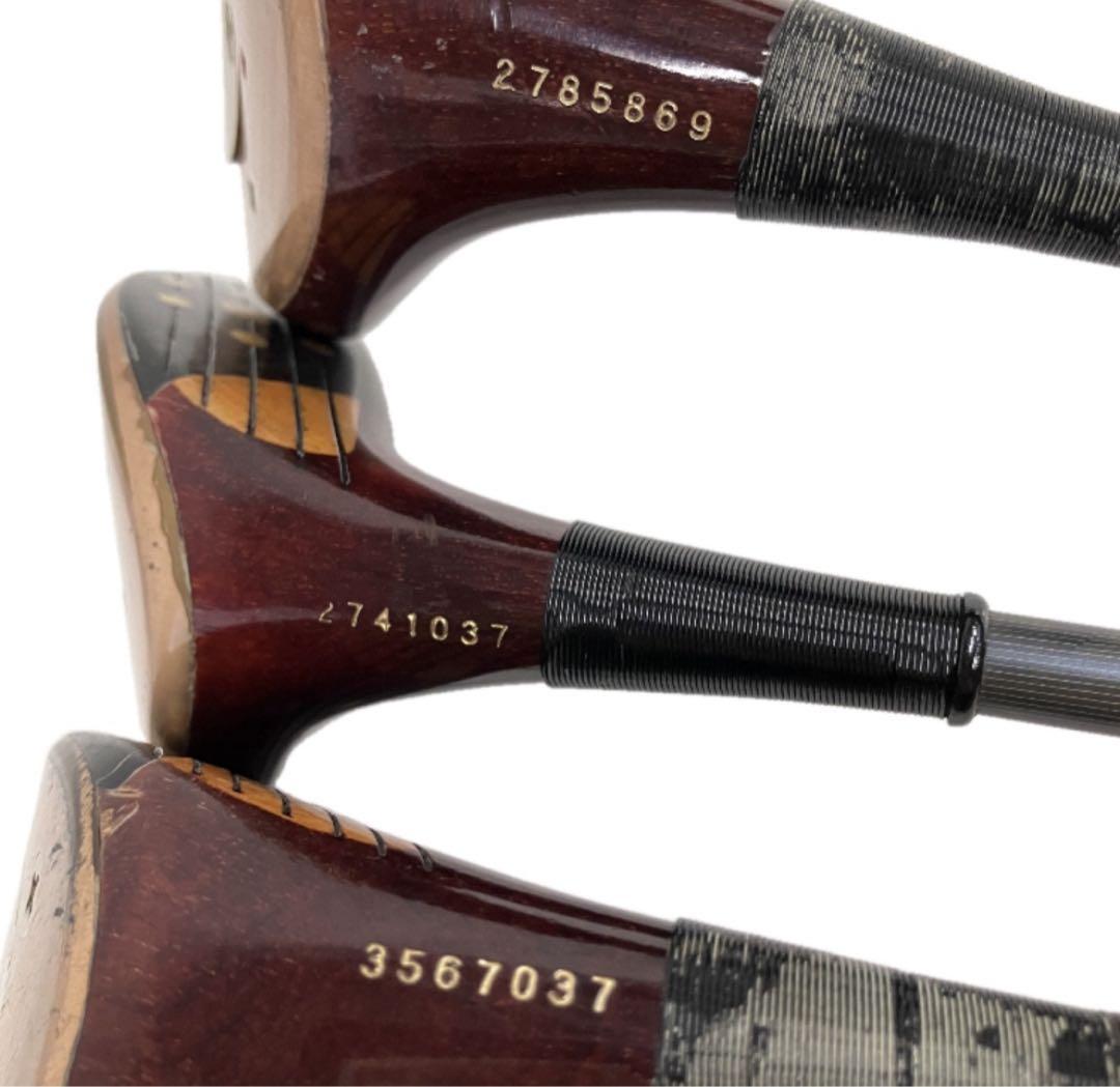 稀少！ヒロホンマ パーシモン BIG-LB 1w 3w 5W ウッド3本セット