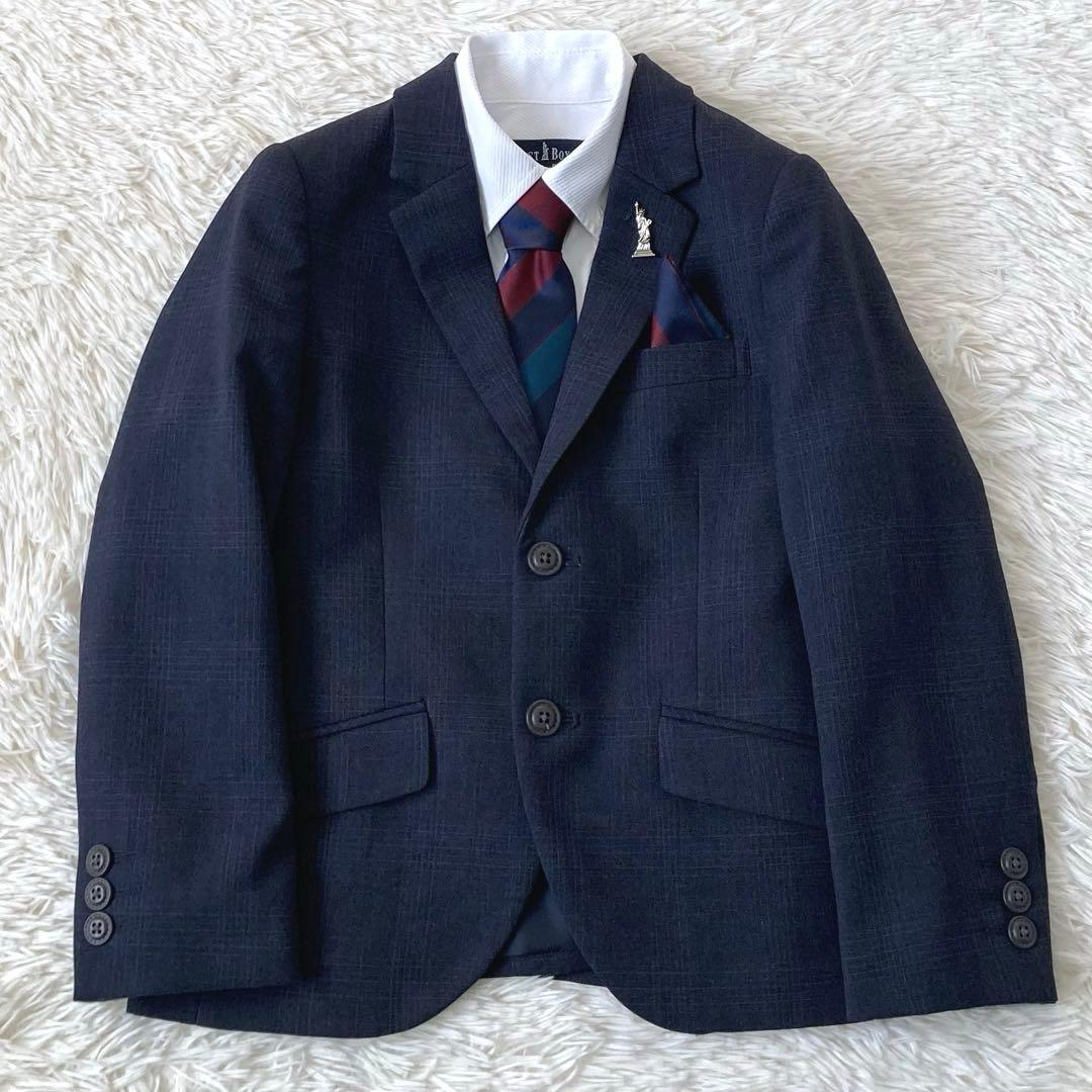 EAST BOY イーストボーイ 120 男の子 フォーマルスーツ 6点セット