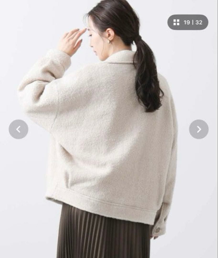 mii✨ ツィードショートＰコート　グレディ ブリリアン