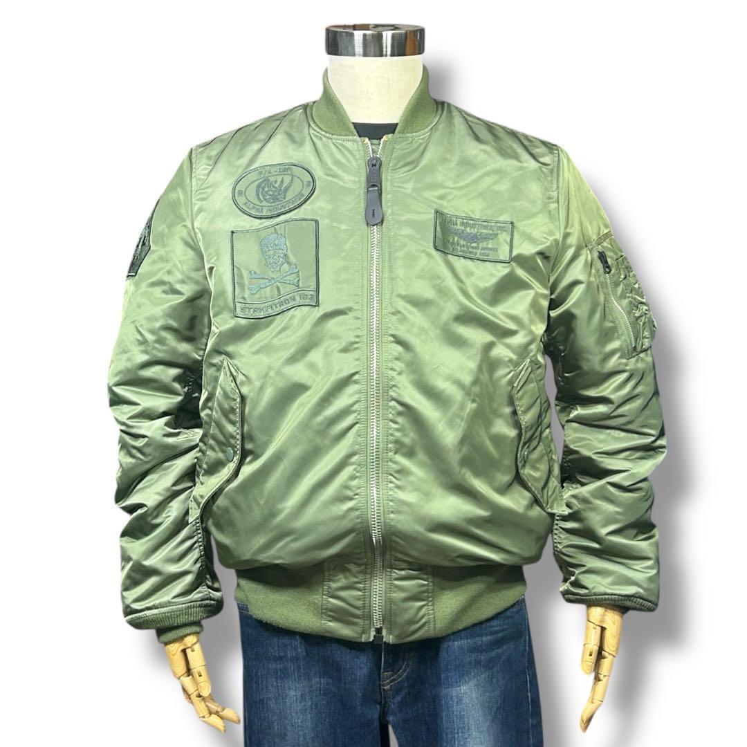 ‼️美品‼️ALPHA INDUSTRIES フライトジャケット MA-1