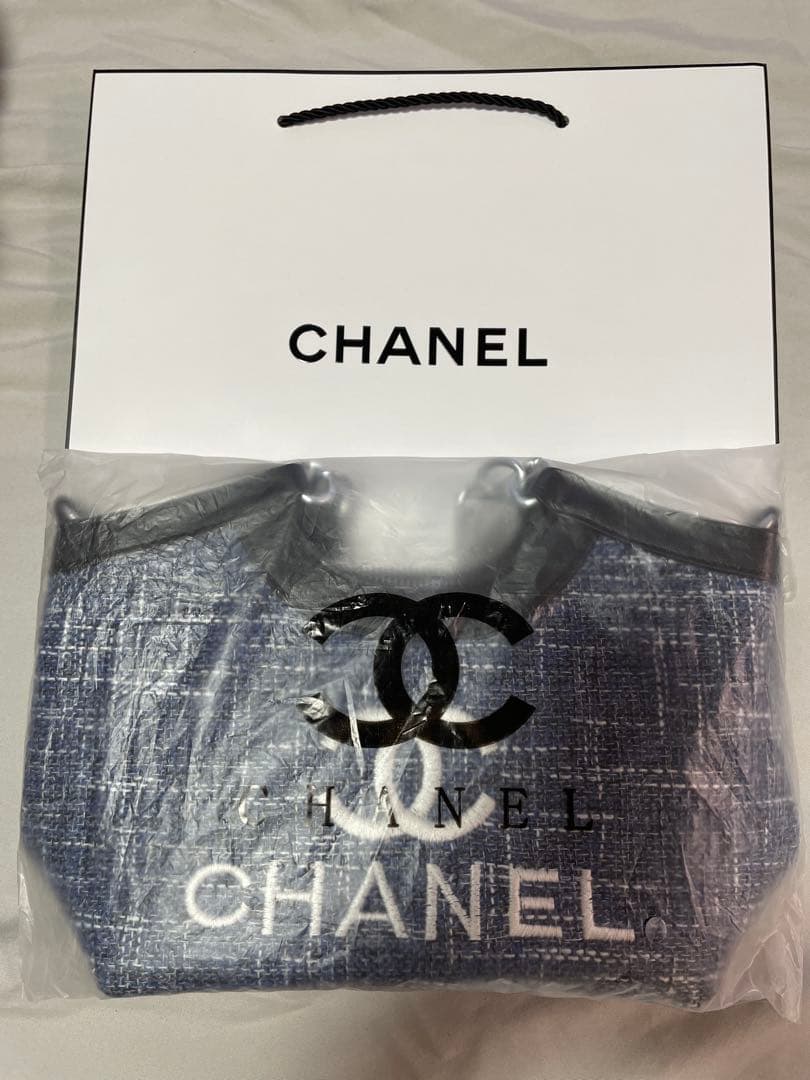 CHANEL ノベルティ ツイードトート バッグ ❣️