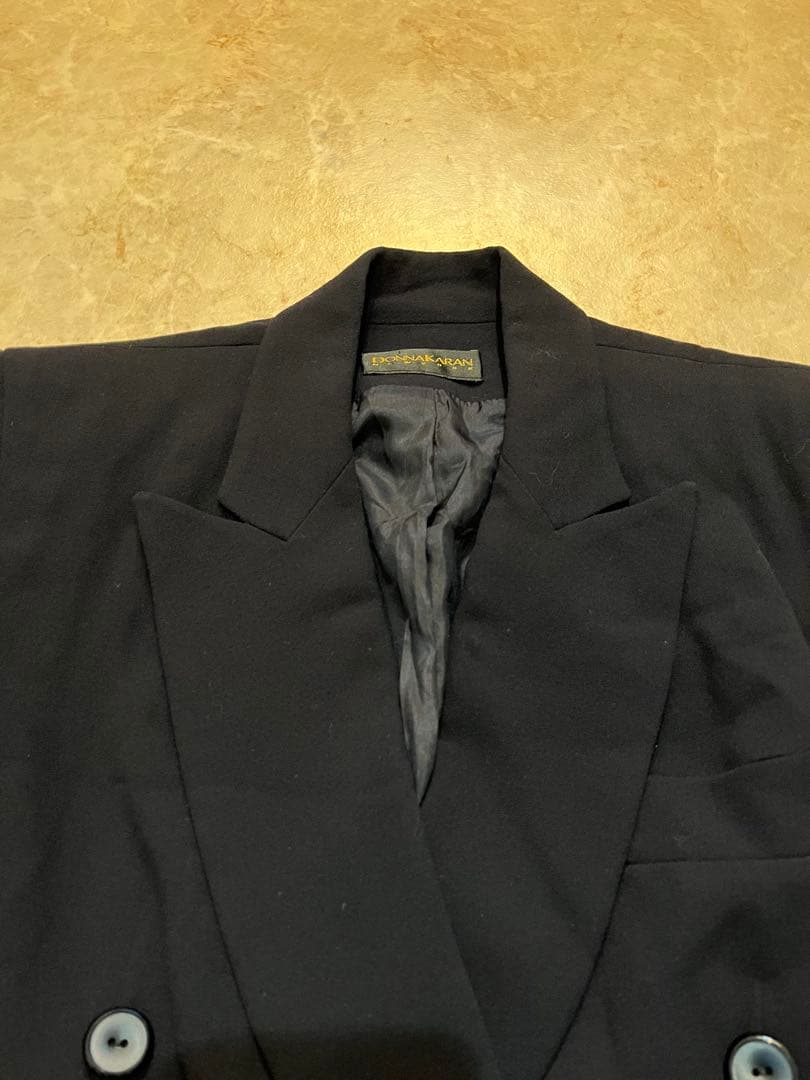 DONNA KARAN New York黒上質　90's?80's? USA製❣️