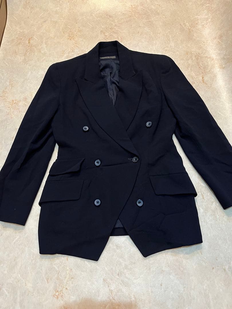 DONNA KARAN New York黒上質　90's?80's? USA製❣️