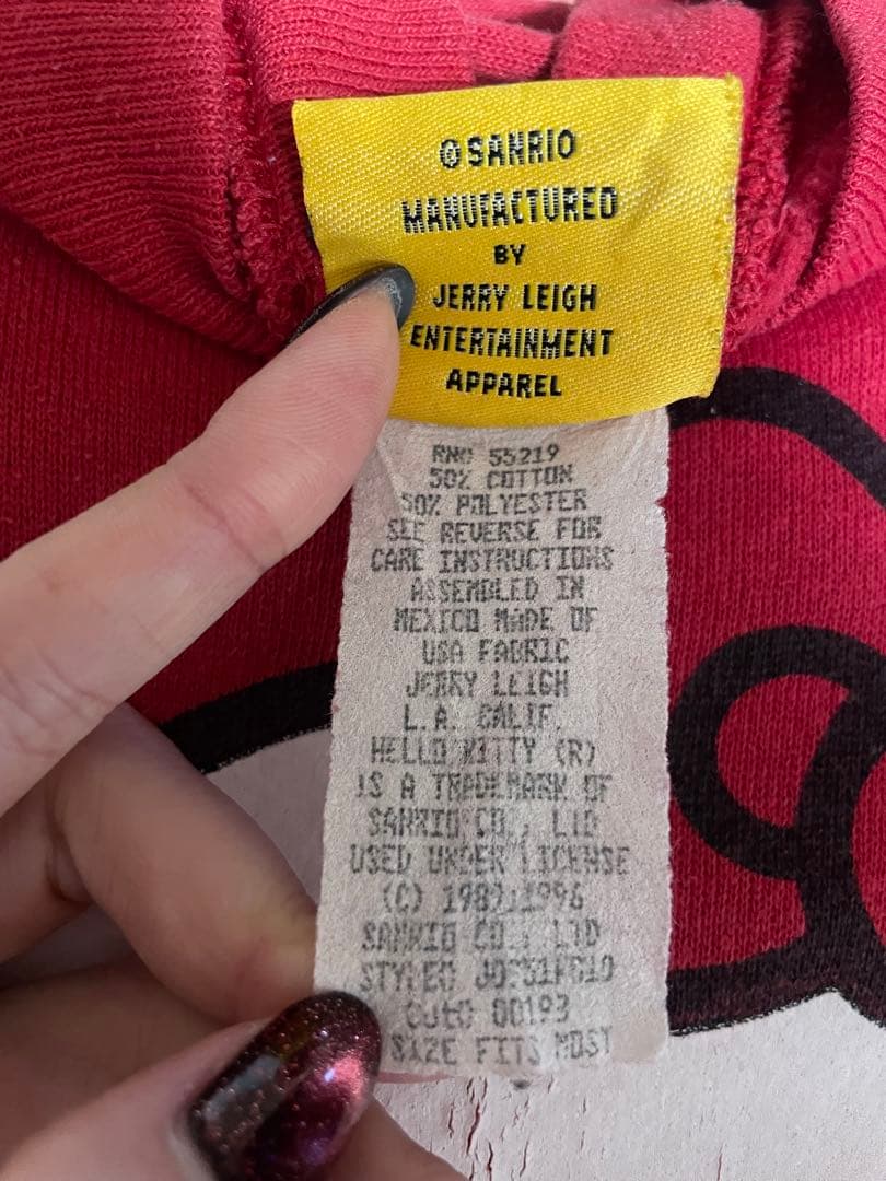 90年代 大人用 Sanrio ハローキティ スウェット USA製