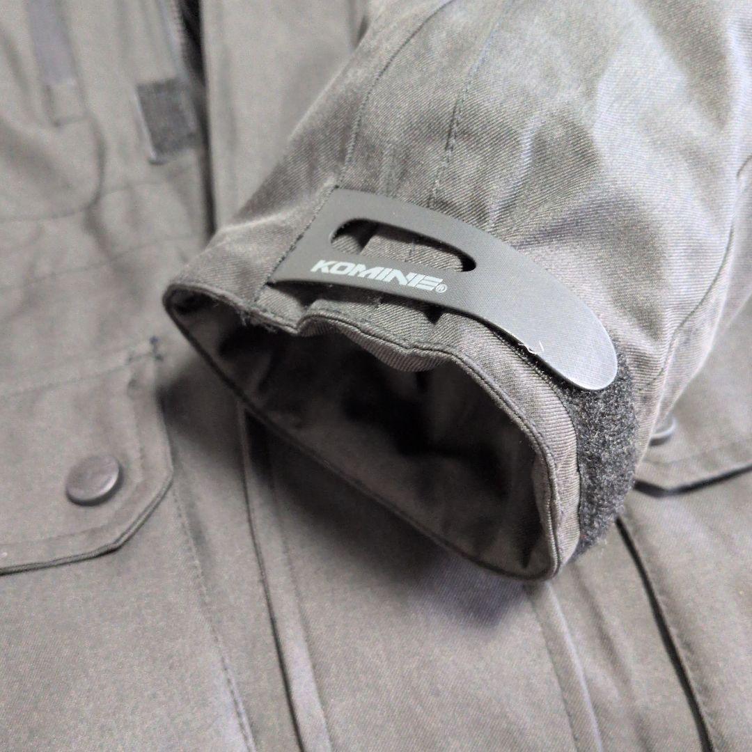 KOMINE JK-615　ウィンターコート　黒　L