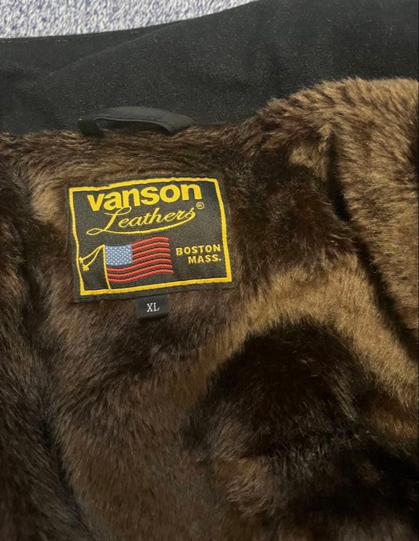 Vanson バイクジャケット　MA-1 B15-D