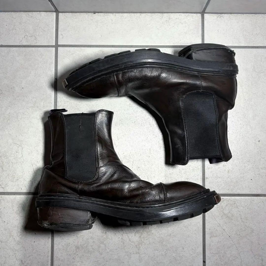 eytys nikita レザーサイドゴアブーツ　ダークウェア　ダークブラウン