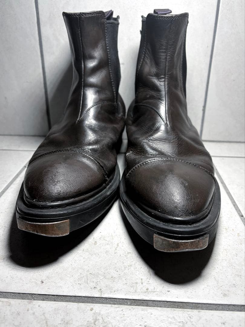 eytys nikita レザーサイドゴアブーツ　ダークウェア　ダークブラウン