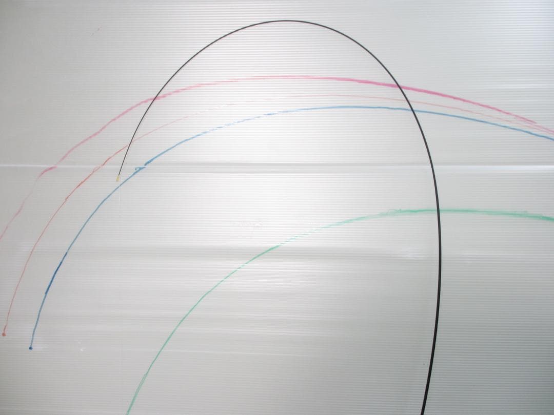 がまかつRe穂先対応品 タイプF 1～1.75号 カーボン穂先 (2812-2