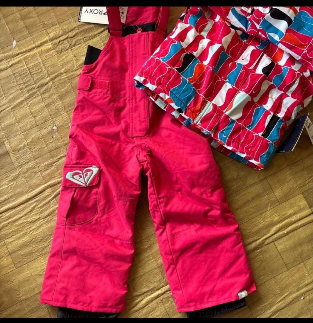ROXY 子ども用スキーウェアセット　100 110 新品未使用品