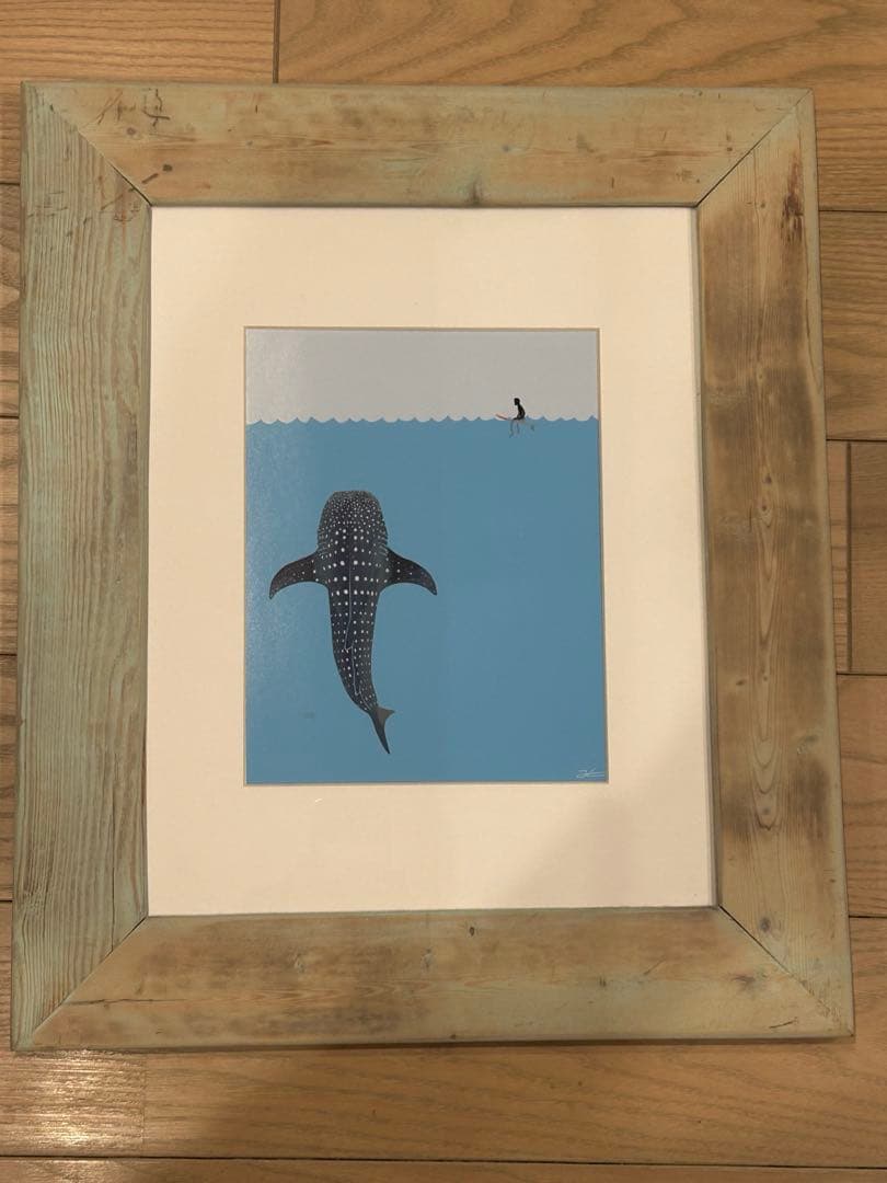 ＜Jonas Claesson＞WHALE SHARK アート