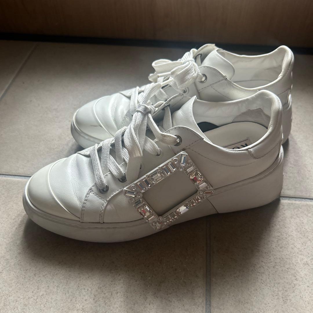 ROGER VIVIER ホワイトスニーカー 箱付き37
