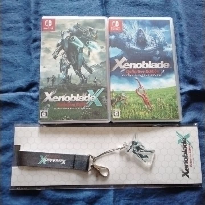 Switch中古ソフトのゼノブレイドDEとゼノブレイドクロスDEをセット販売