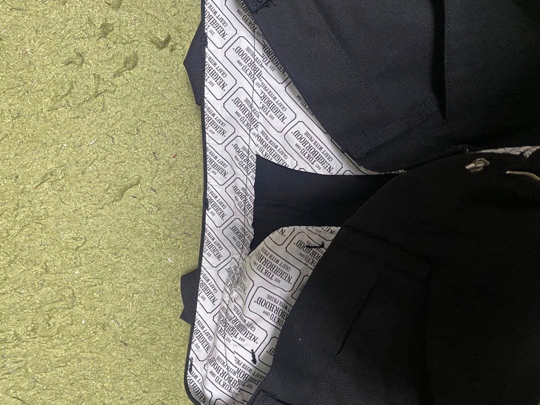 ネイバーフッド　チノパン　美品　ブラック