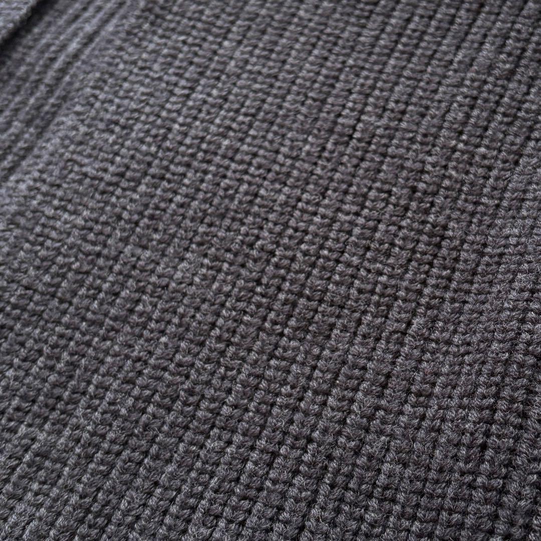 【まーや ✨】ANAYI ラビットファー切り替えニット ジレロングジレ38