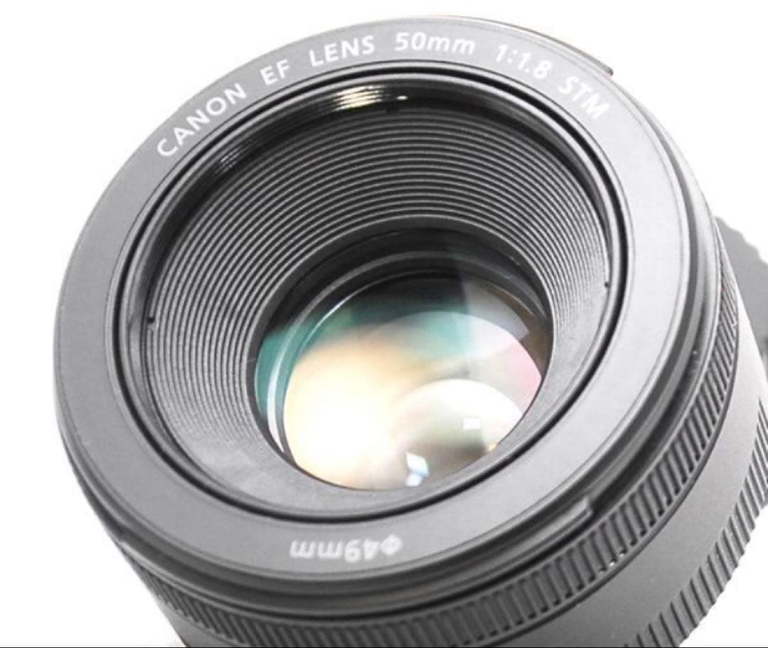 単焦点レンズ/一眼レフカメラ/Canon EF 50mm F1.8 STM