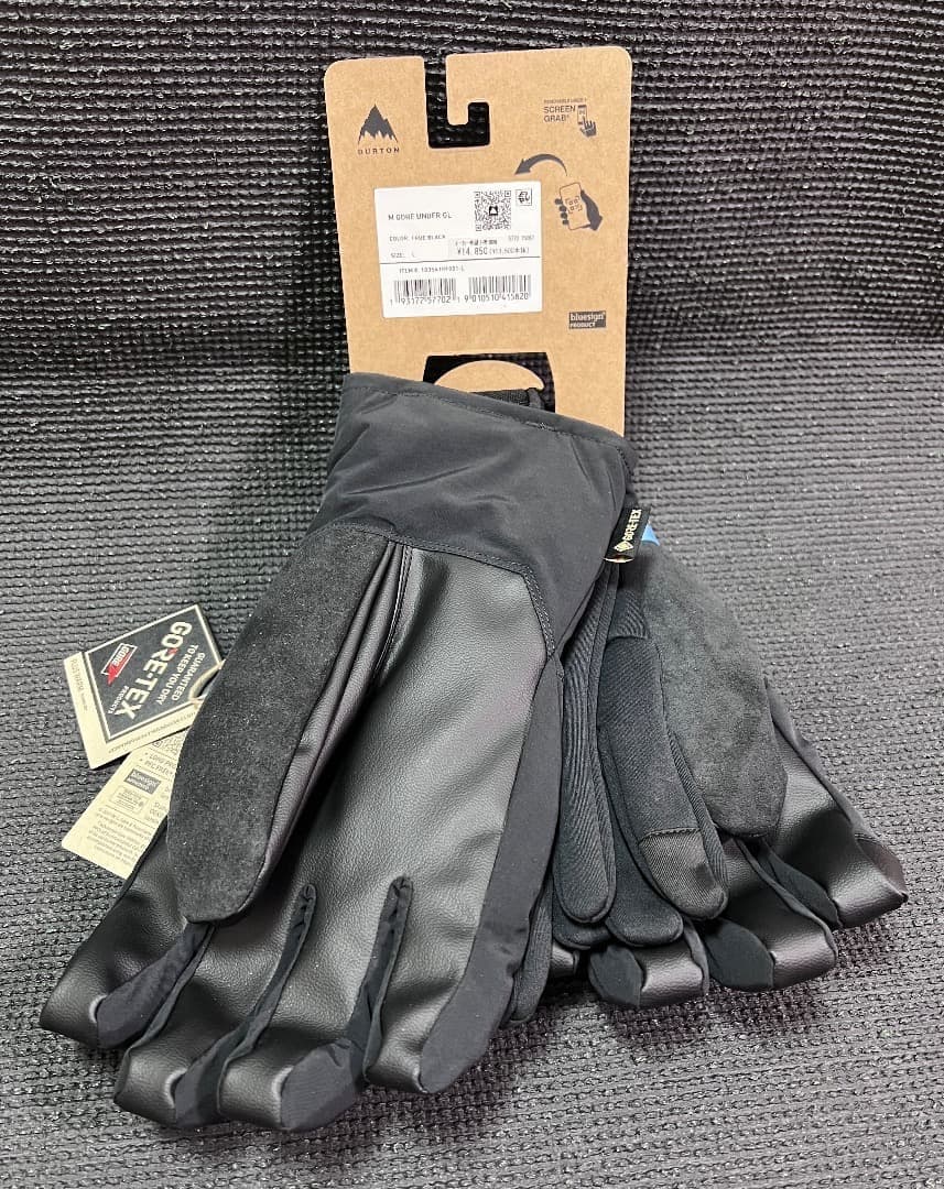 Burton GORE-TEX アンダーグローブ【True Black】Lサイズ