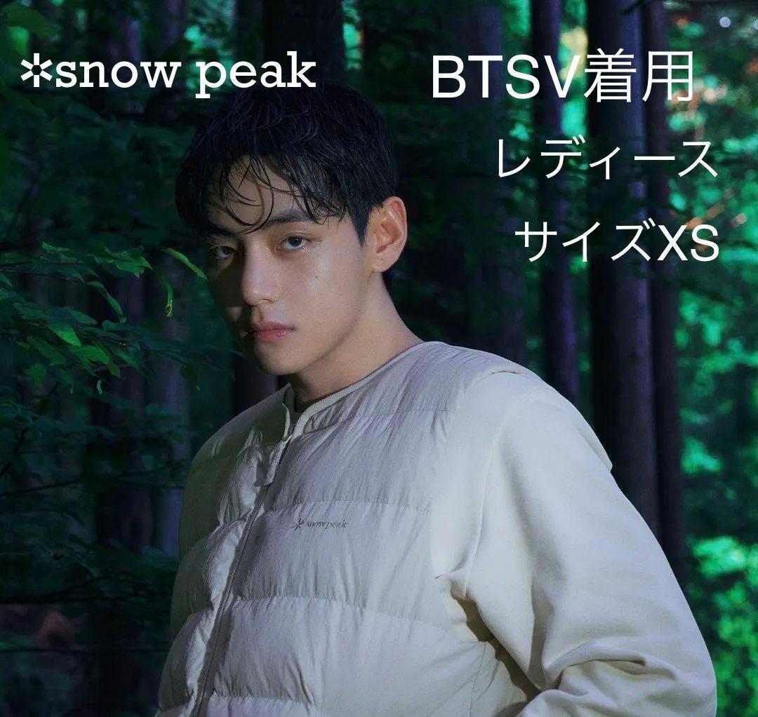 peak BTSV着用 ダウンベスト