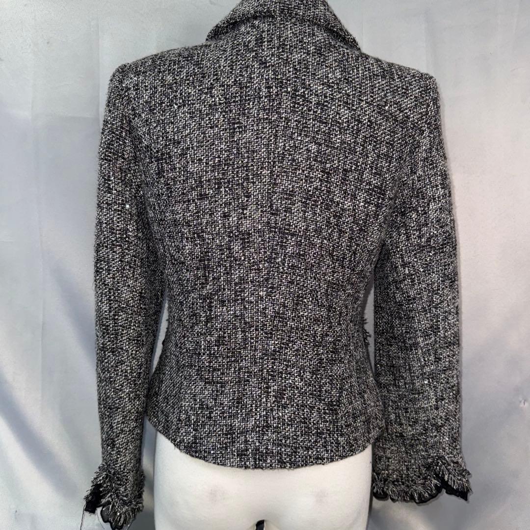 美品　シャネル　CHANEL　ツイード　ジャケット　05A 　サイズ　38 ラメ