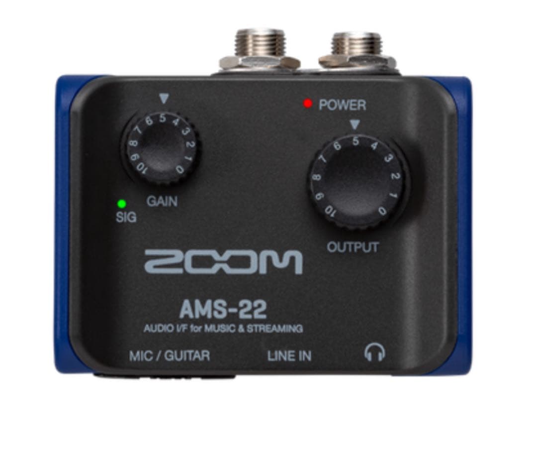 ZOOM AMS-22 オーディオインターフェイス ほぼ新品