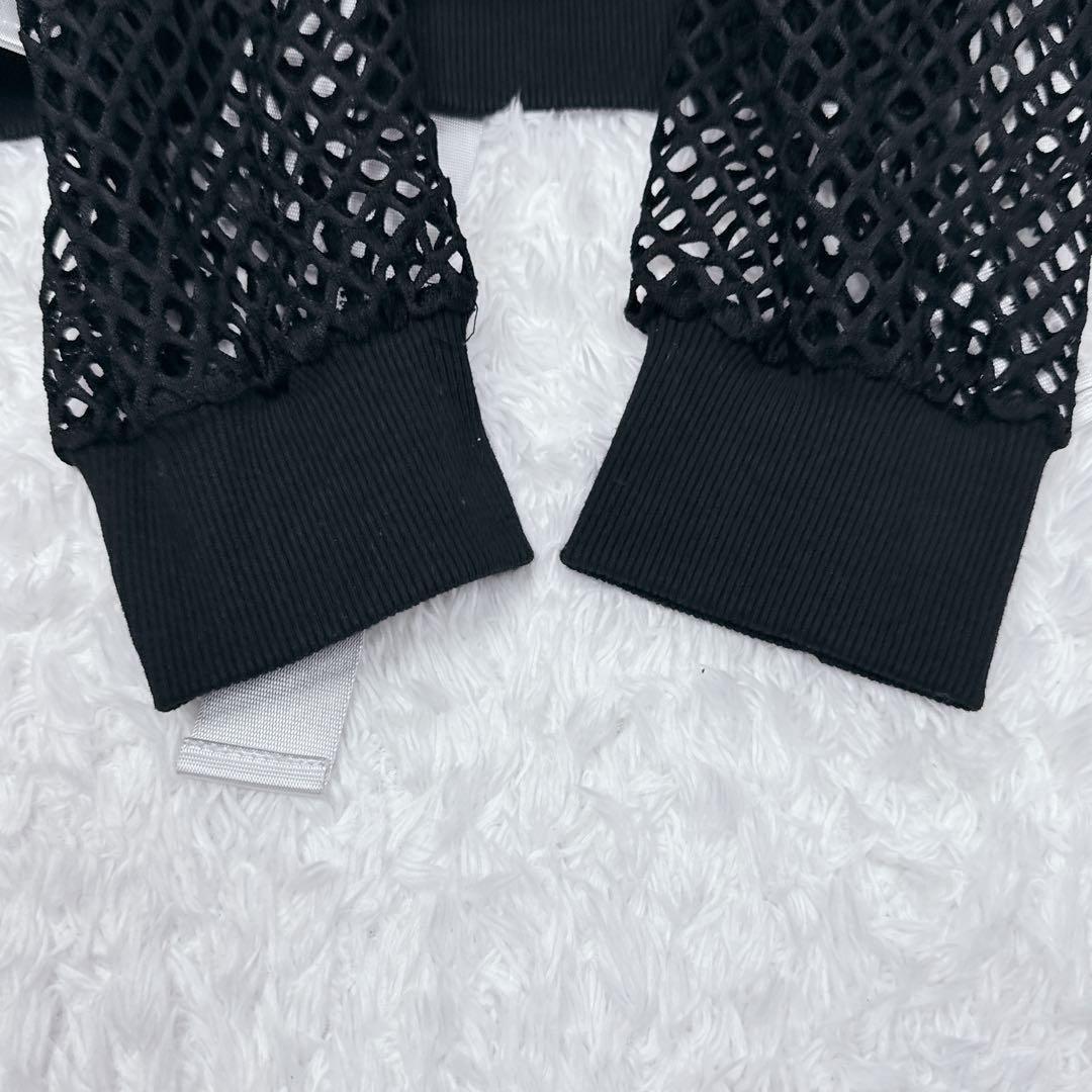 美品 REFLEM サイバー タクティカル袖メッシュセパレートパーカー ジャージ