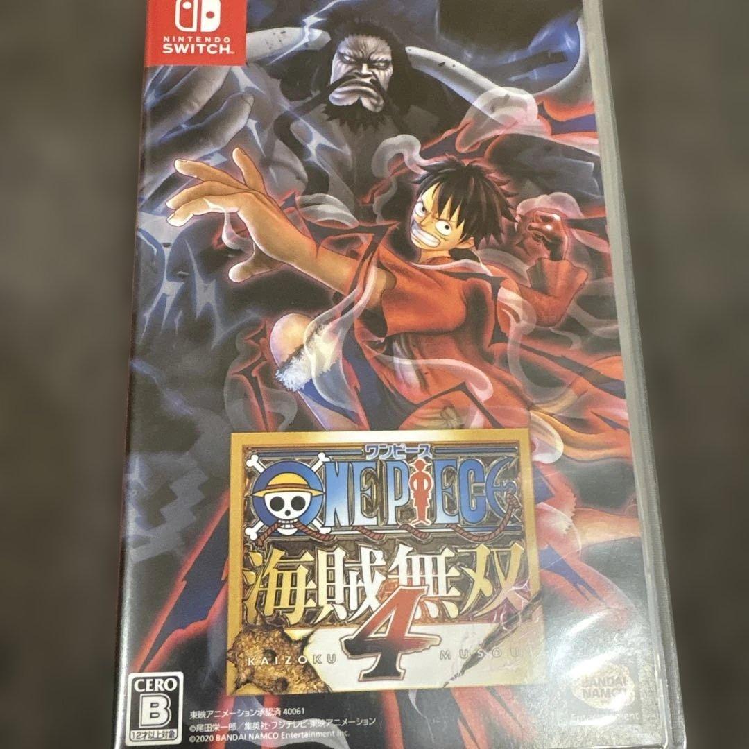 Switch ソフトまとめ売り　ワンピース海賊無双4、大乱闘スマッシュブラザーズ