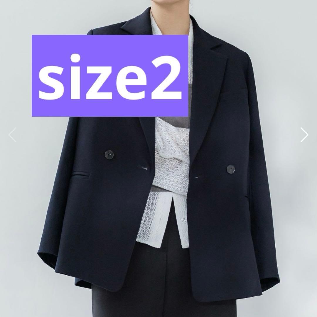 crewre ダブルブレストツイルジャケット size2